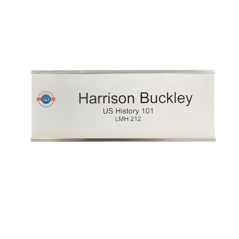NapTags Perforated Paper Nameplate Inserts, Pack of 20 (8" x 3") - Image 5